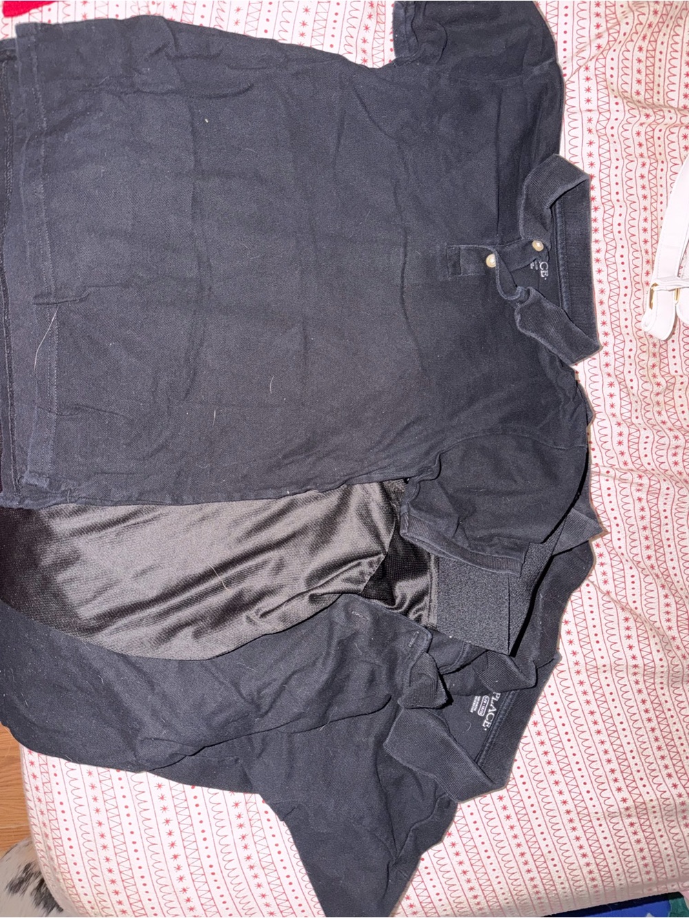 The Children's Place Black Polo Shirt